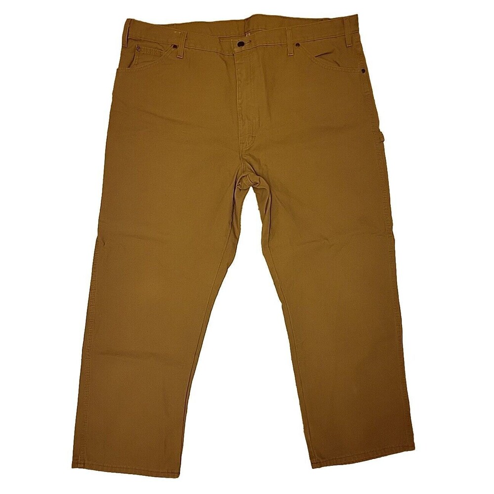 Dickies Carpenter Jeans Men's SZ 44x30 Brown 5 Pockets Plus EXCELLENT CONDITION